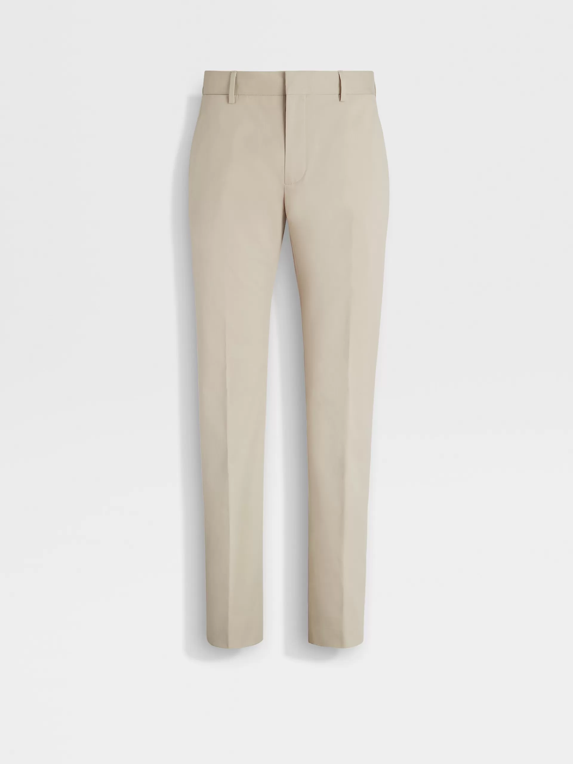 ZEGNA Calças^Calças Em Algodao Brancas Branco