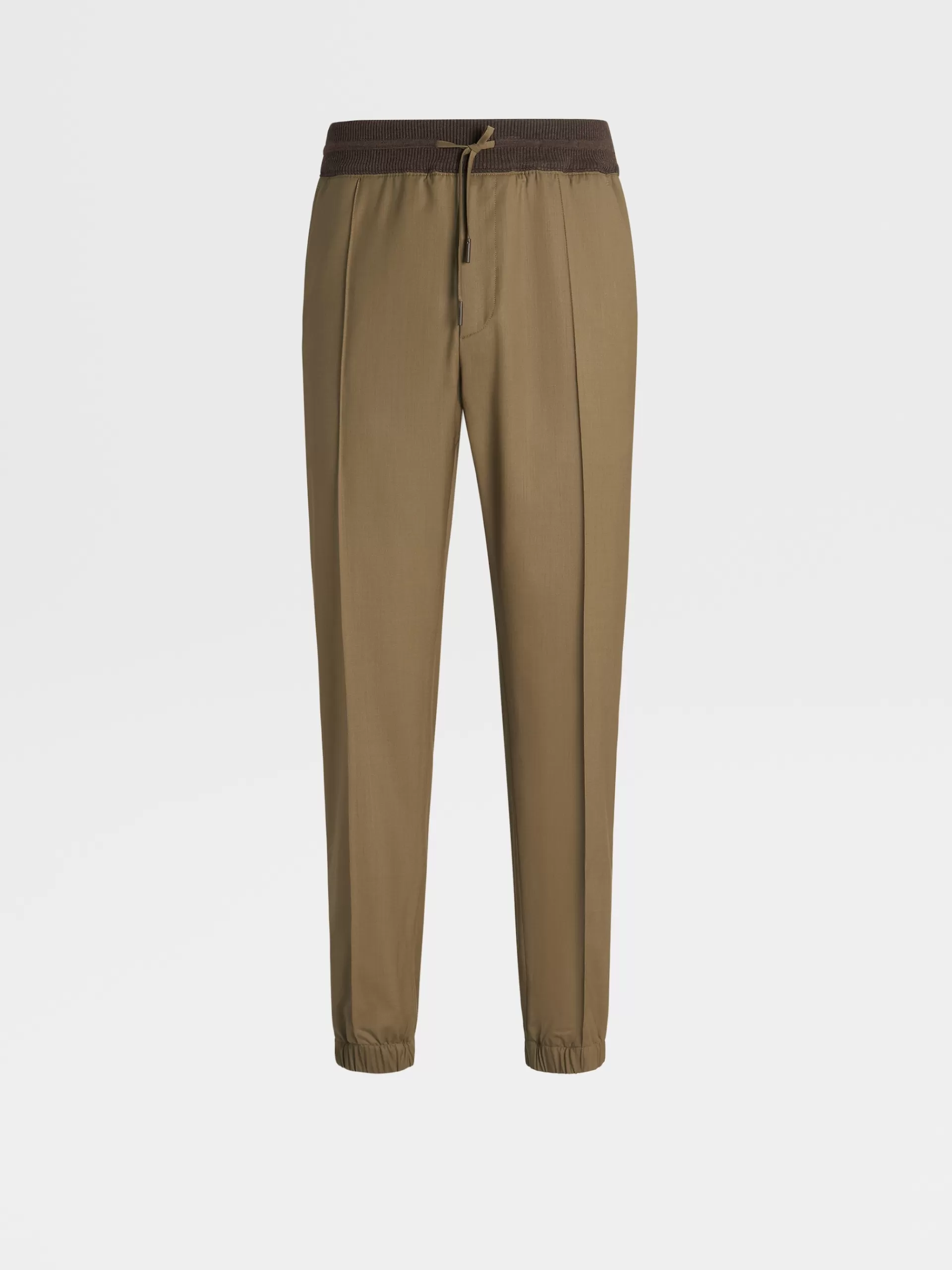 ZEGNA Calças Jogger^Calças Jogger Em La High Performance™ Castanho-Claro