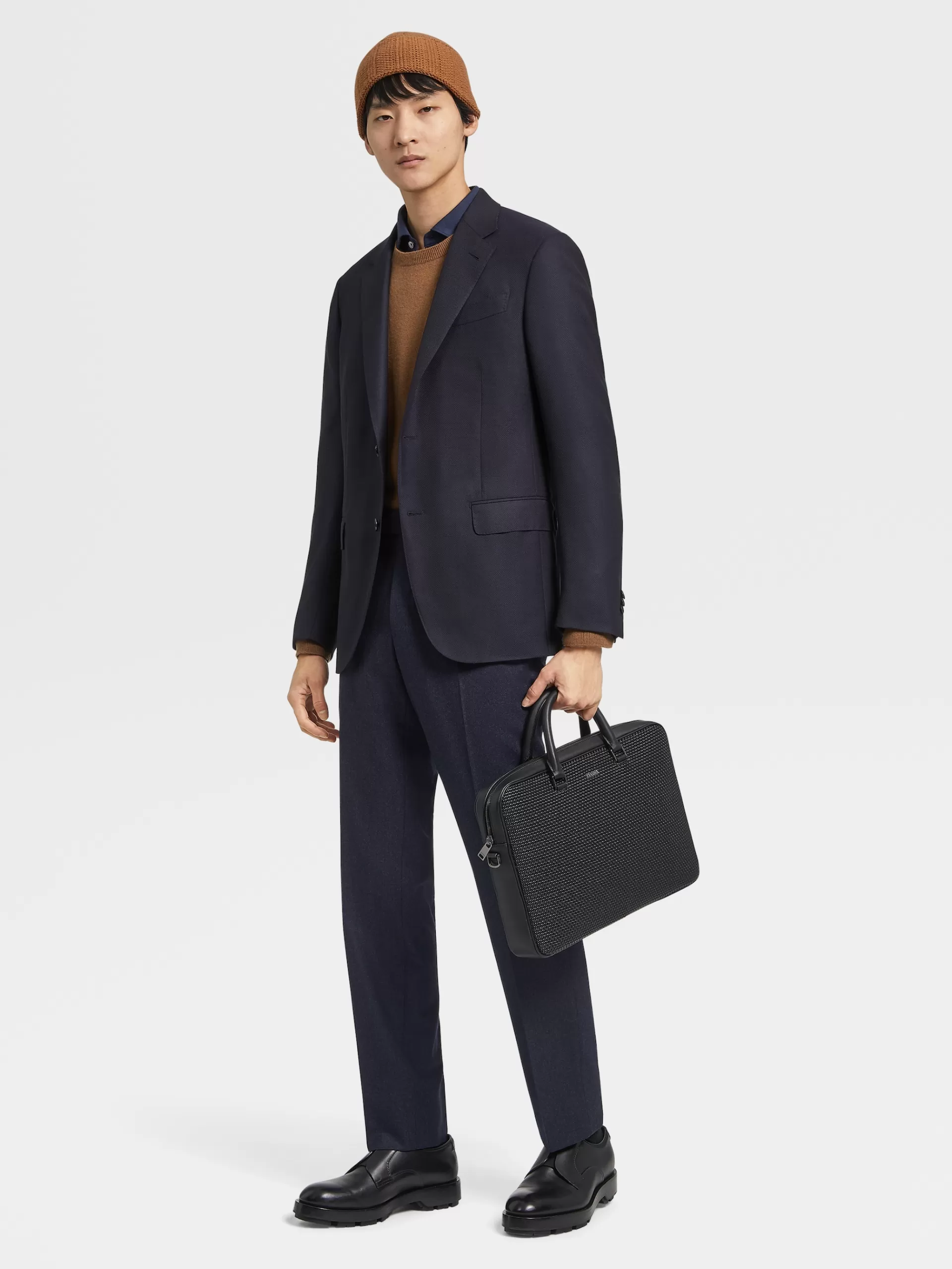 ZEGNA Blazers^Casaco Estilo De 10 Bolsos Trofeo™ Azul-Marinho